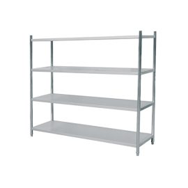Stainless steel 4 board shelves